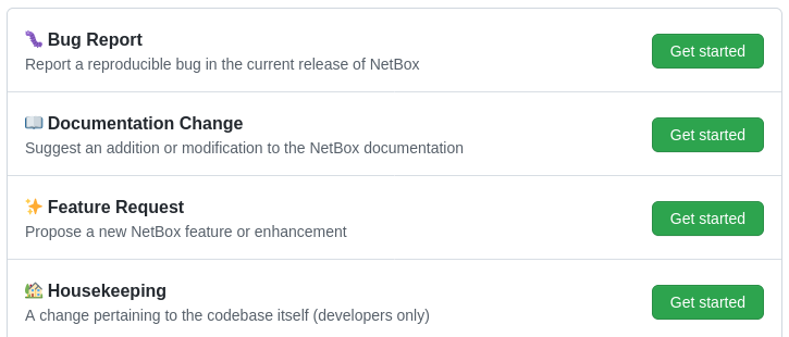 打开新的GitHub问题